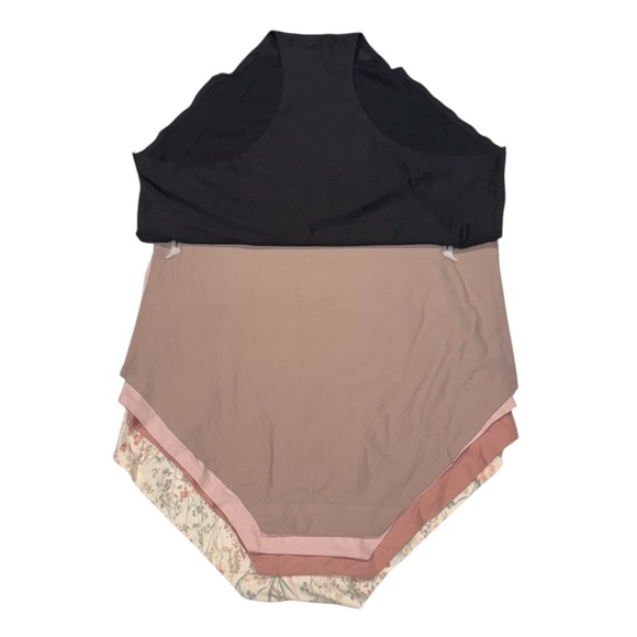 LAURA ASHLEY 5 Pack Super Soft Stretch Comfy No Show Panties Floral NWT Medium - Picture 12 of 14